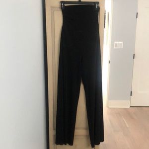 COPY - fuzzi black mesh palazzo pants
